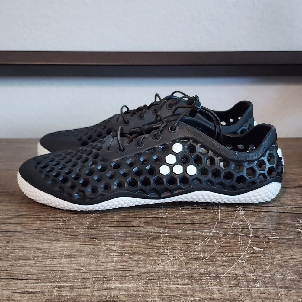 Vivobarefoot Ultra III Bloom EVA Minimalist Barefoot Shoes Size 37 (7) Black